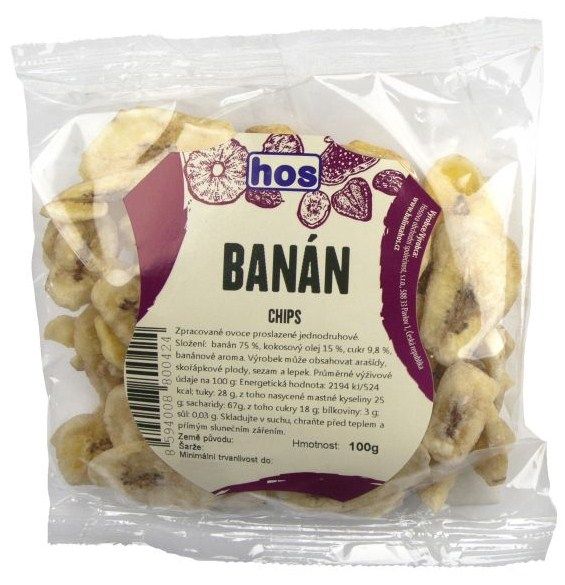 Banán 100g / 20 ks