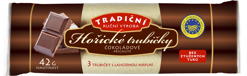 Hořické trubičky čoko 42g / 48ks