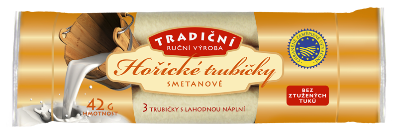 Hořické trubičky smetana 42g / 48ks