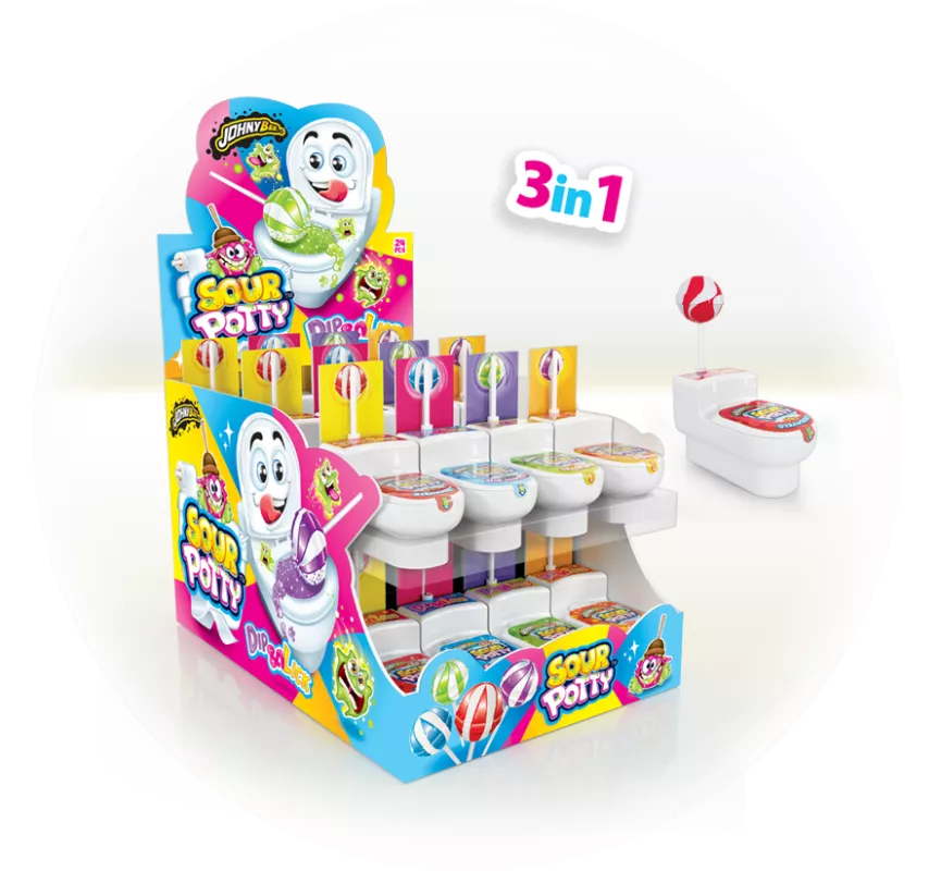 JOHNY BEE SOUR POTTY záchod 19g