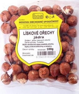 Lískové jádra 100g / 30ks