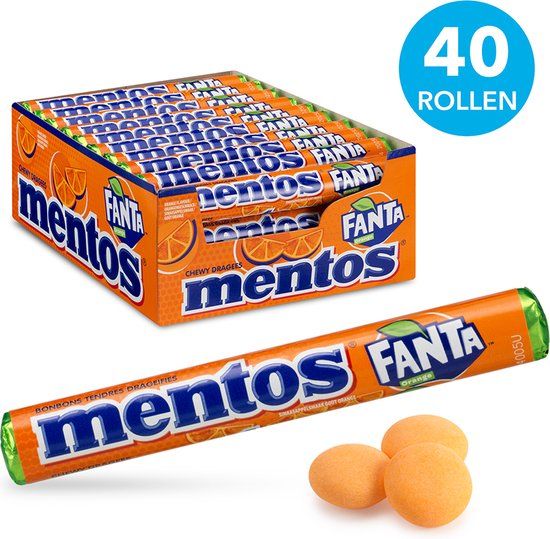 MENTOS Fanta 38g/40ks