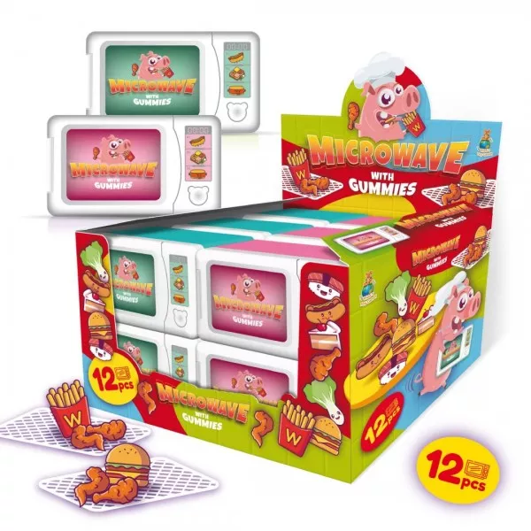 Mikrovlnka s cukrovinkou, želé 35g