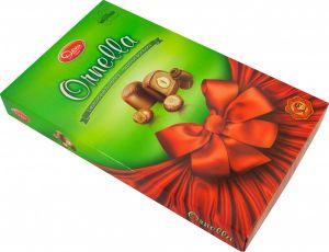 ORNELLA - belgická čokoláda s lískovými oříšky 140g/12ks