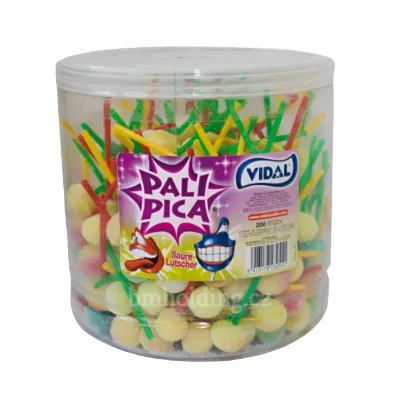 VIDAL PALI PICA – ovocná lízátka nebalená 8g